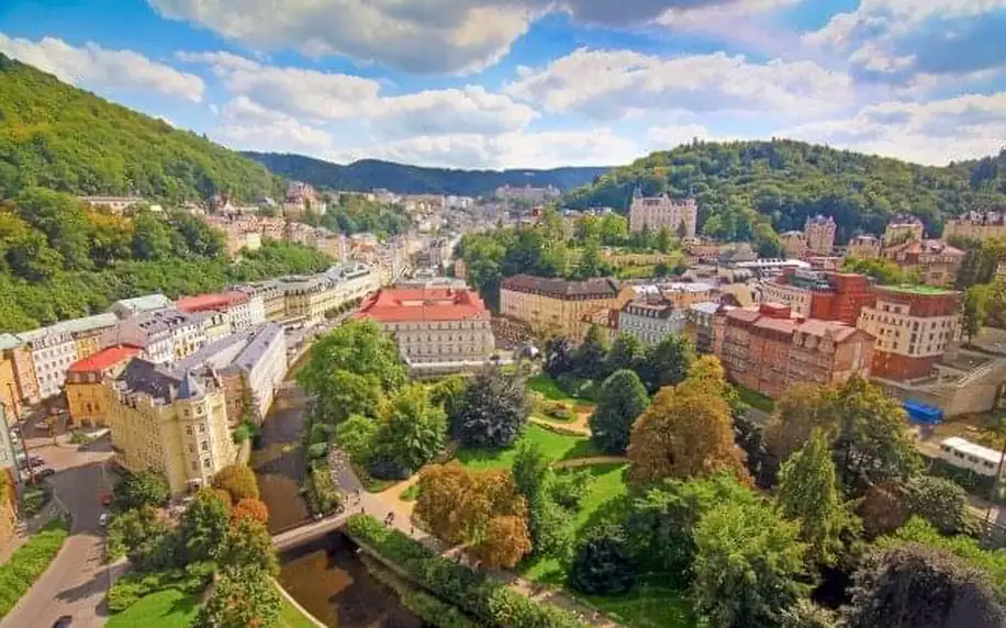 Karlovy Vary: Pobyt v Parkhotelu Humboldt **** s polopenzí, neomezeným wellness a 3 relaxačními procedurami