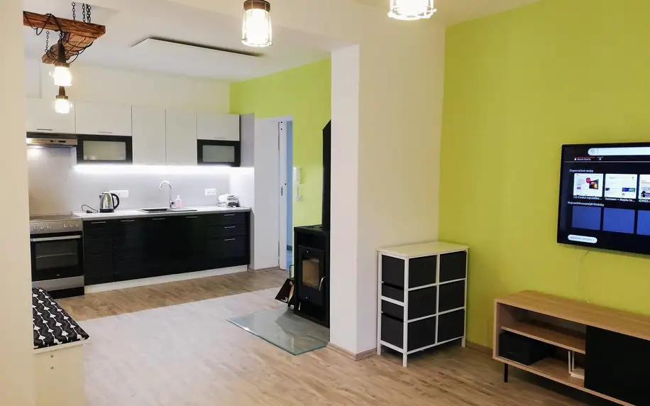 Moderní apartmány na Vysočině pro pár i rodinu