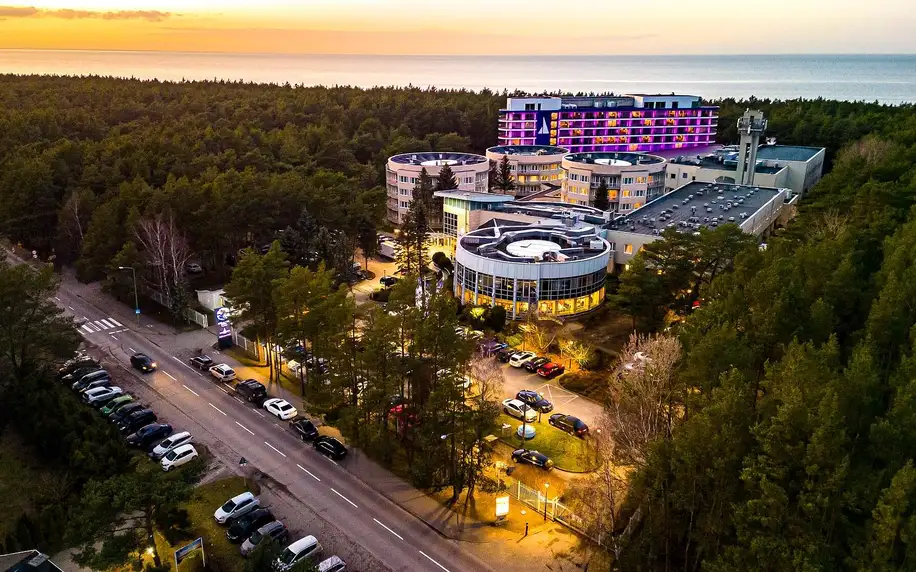 Luxusní wellness pobyt u Baltu: hotel 2 min. od pláže