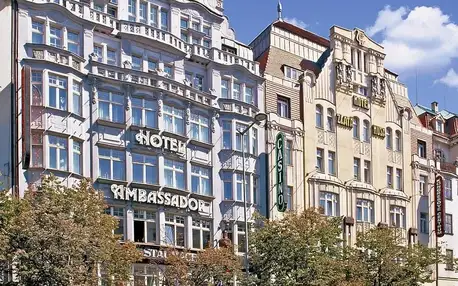 Luxusní 5* hotel v Praze na Václavském náměstí 4 dny / 3 noci, 2 osoby, snídaně