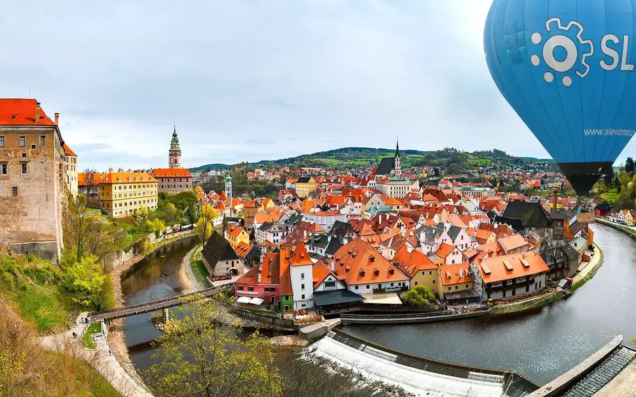 Romantický let balónem v Čechách i na Moravě