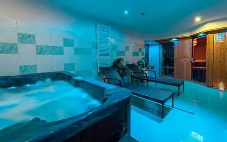 Krkonoše: Špindlerův Mlýn v Hotelu Jelínek *** s polopenzí a relaxací ve vířivce/sauně, anebo během masáže