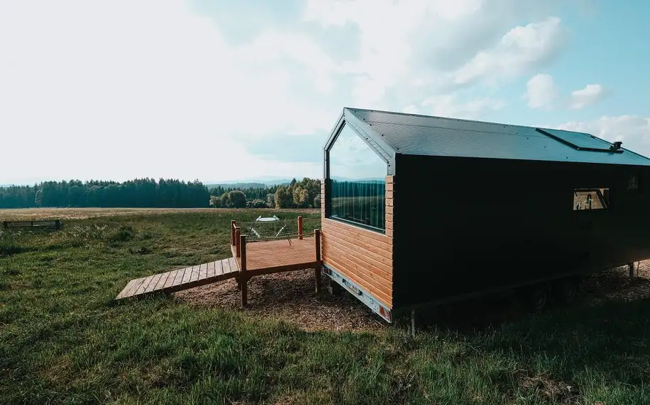 Klid na samotě: vybavený tiny house na Lipensku