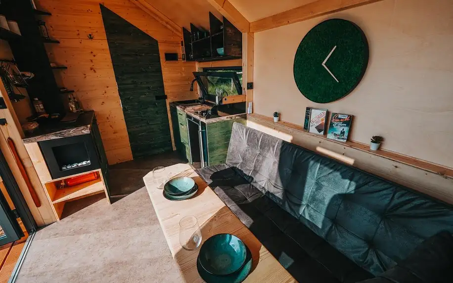 Klid na samotě: vybavený tiny house na Lipensku