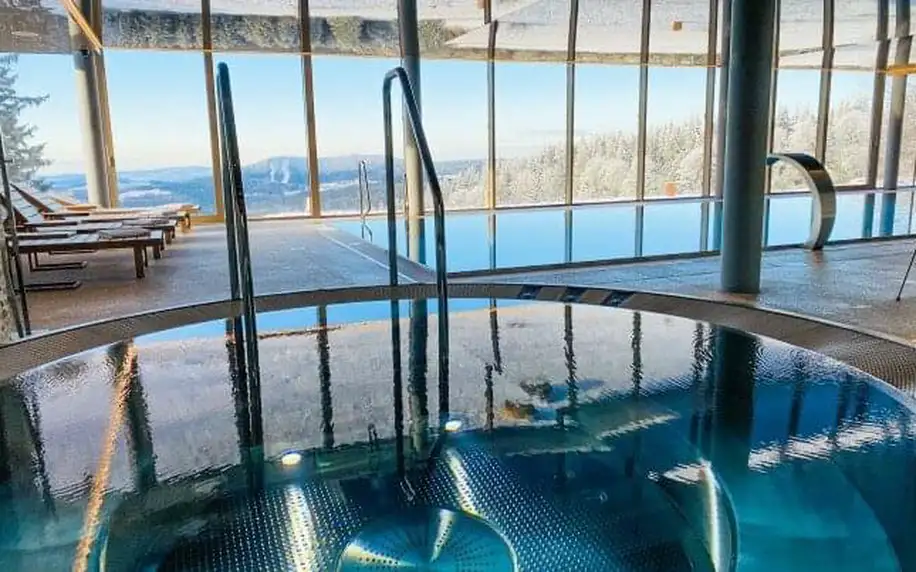 Krkonoše v Hotelu Tetřeví Boudy *** s polopenzí, wellnes s bazénem, vířivkou a saunami + kulečník a šipky