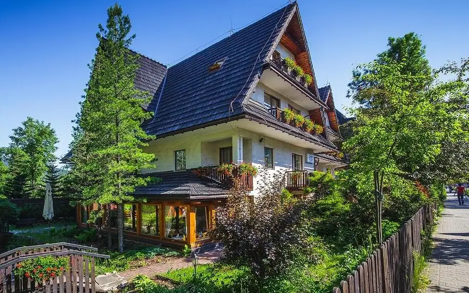Polsko - Zakopane: Czarny Potok-klimatyczny hotel z basenem, jaccuzi i saunami