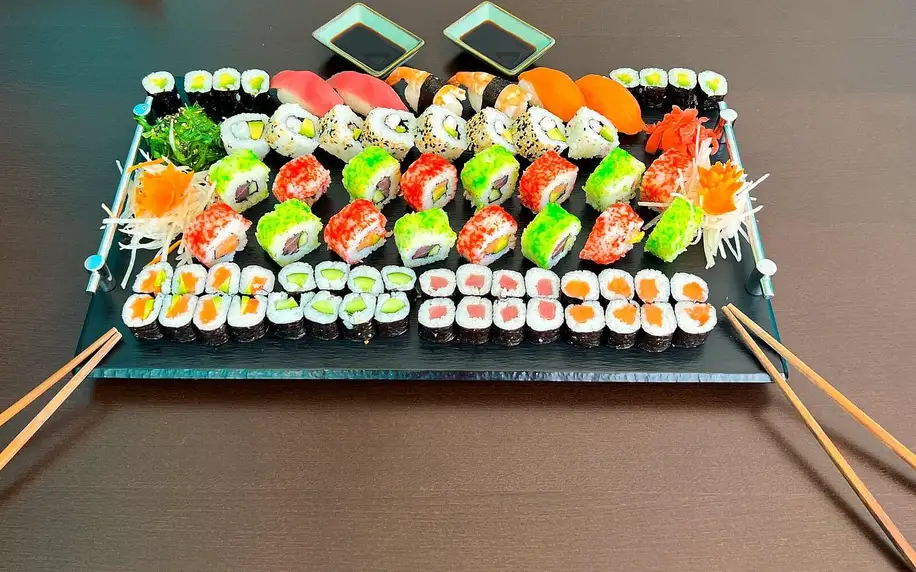 Set 30 či 70 ks sushi v centru Frýdku-Místku