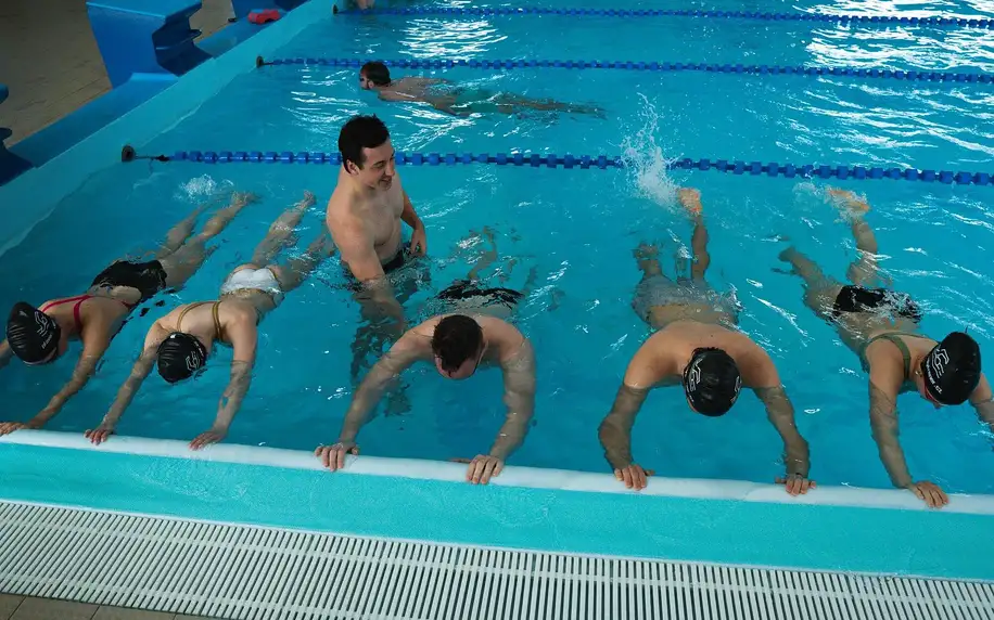 Individuální lekce plavání pro 1–2 začátečníky i pokročilé