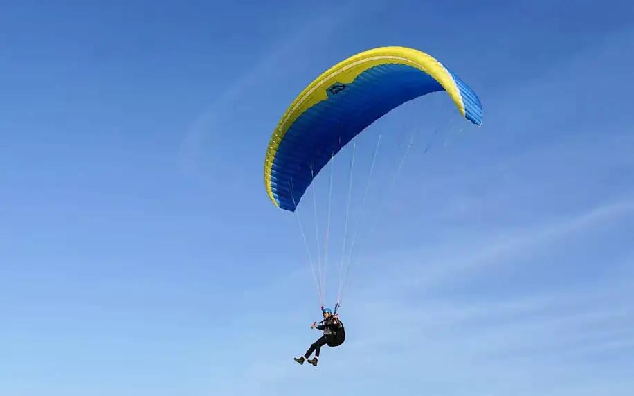 Tandemový paragliding v Beskydech pro dva
