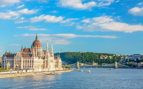 Maďarsko - Budapešť vlakem na 3 dny, snídaně v ceně
