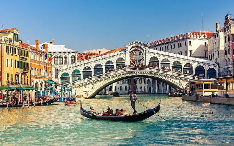 Itálie - Benátky letecky na 4 dny, snídaně v ceně