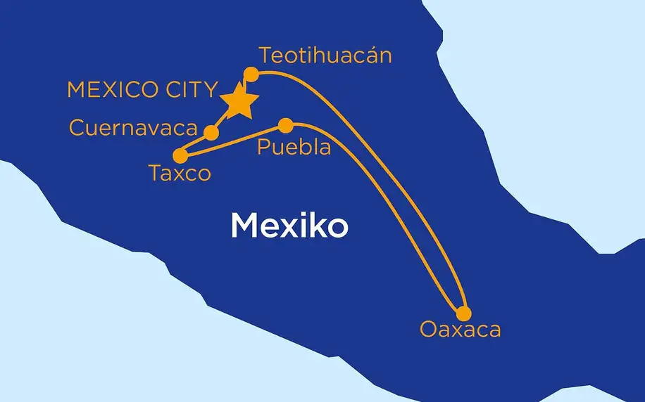 Mexiko letecky na 8 dnů, strava dle programu