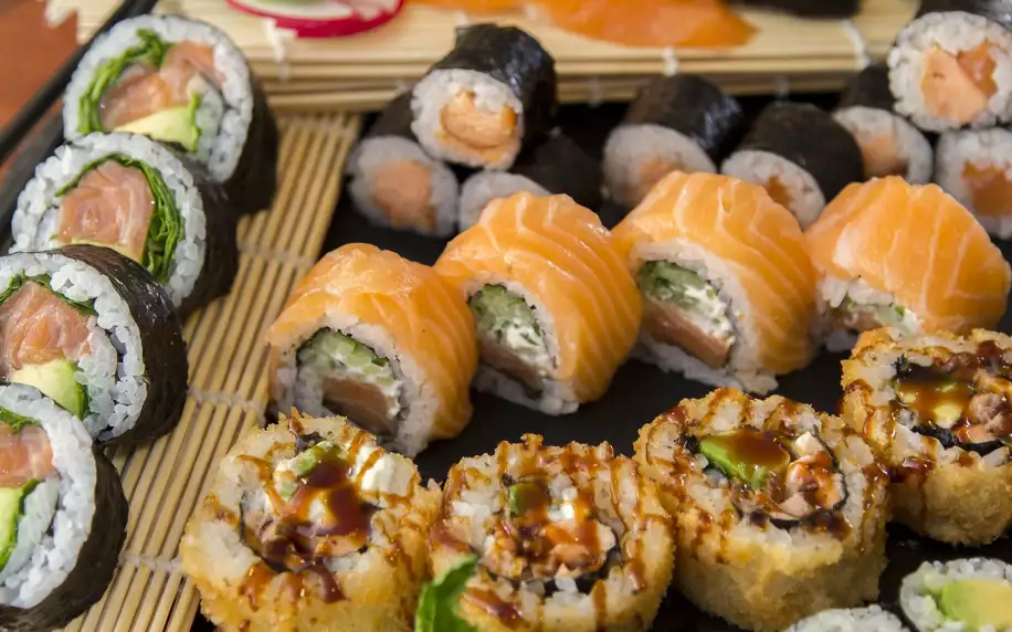 Otevřený voucher na 1000–5000 Kč do Sushi Hub