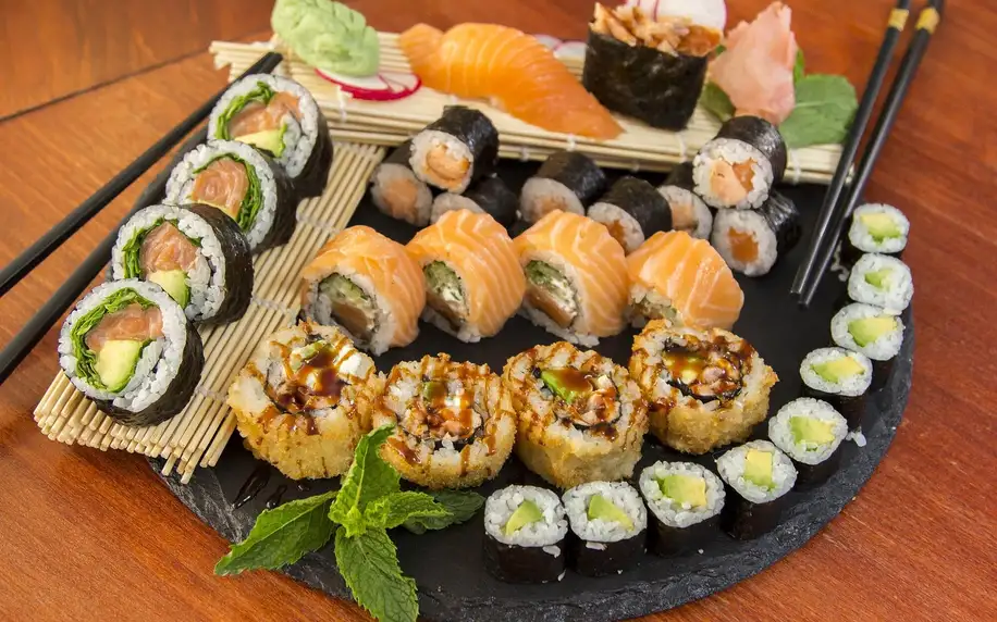 Otevřený voucher na 1000–5000 Kč do Sushi Hub