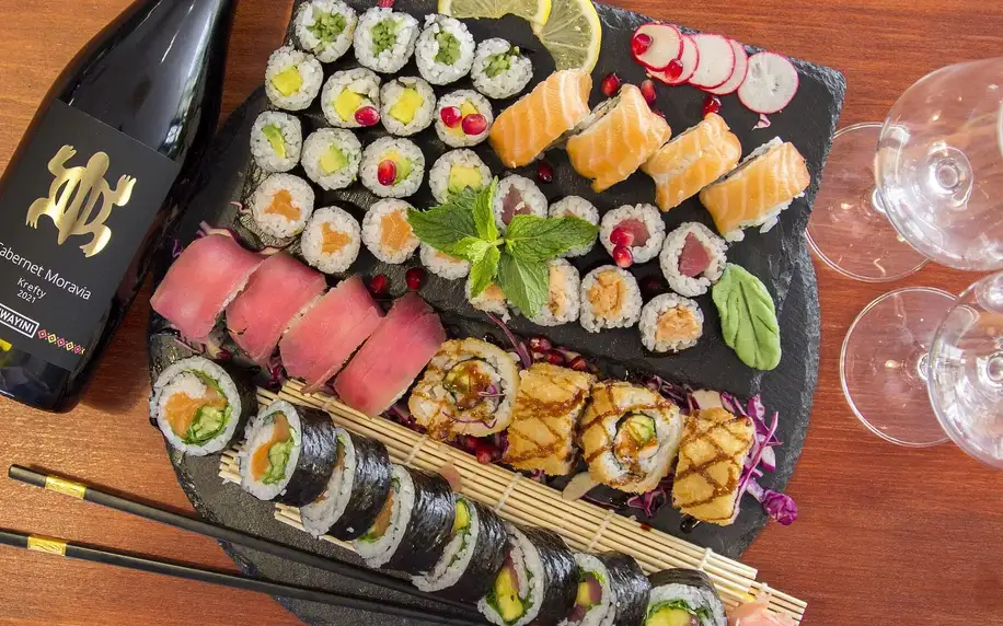 Otevřený voucher na 1000–5000 Kč do Sushi Hub