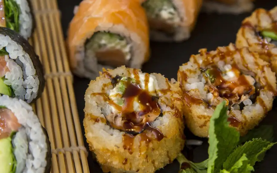 Otevřený voucher na 1000–5000 Kč do Sushi Hub