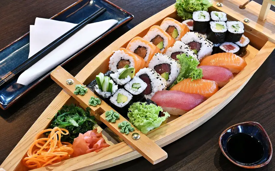 Vouchery na 300–1500 Kč na sushi a asijské dobroty