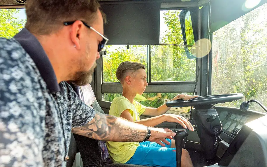 Zážitkové jízdy: autobus i osobní a nákladní auto
