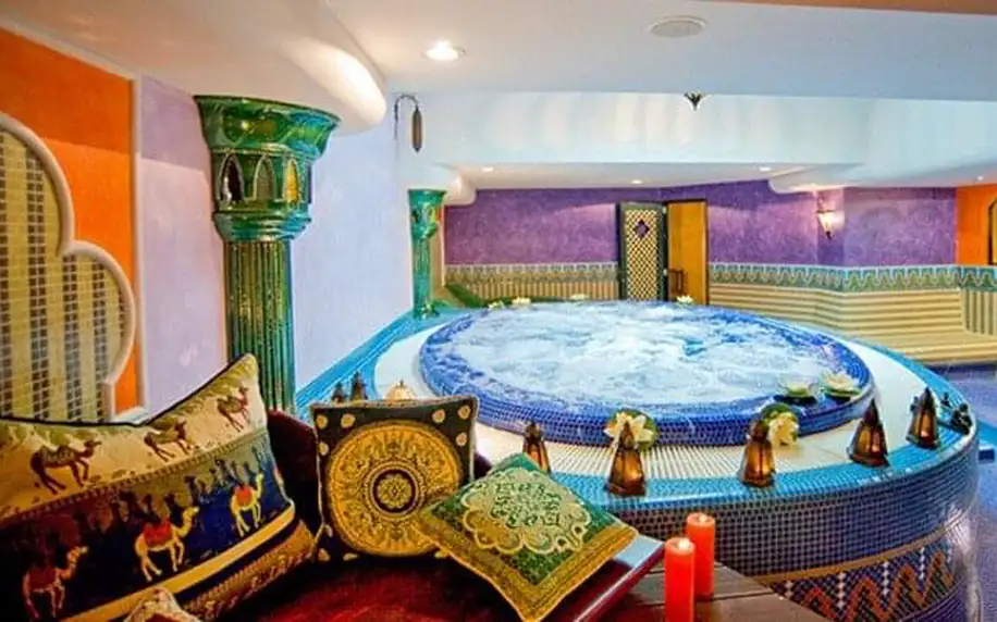 Hévíz jen 2 km od termálního jezera v Amira Boutique Hotelu **** s neomezeným marockým wellness + polopenze