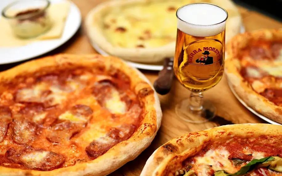 Pravé italské pizza menu v samém centru Prahy