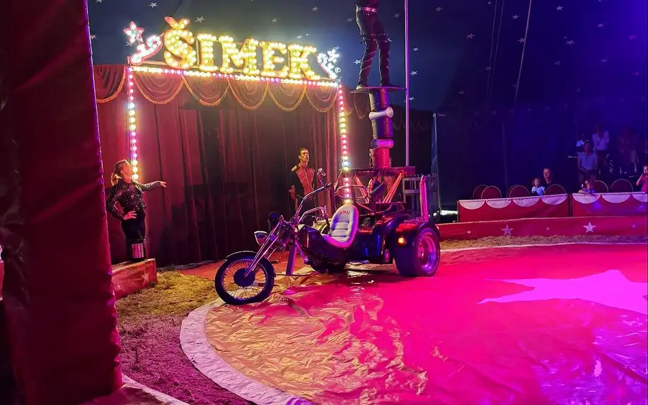 Show Cirkusu Šimek: vstupenky pro děti i dospělé