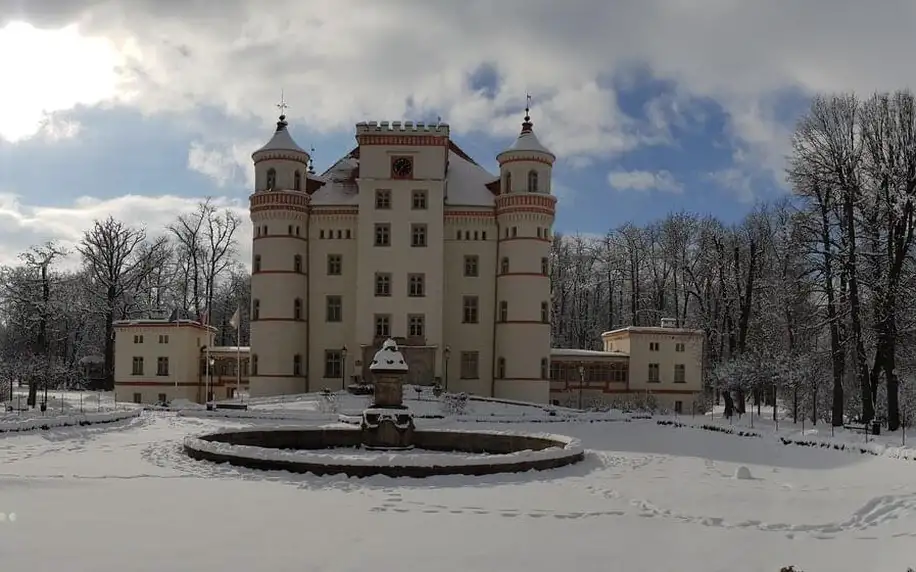 Pohádkový wellness pobyt na zámku Wojanów