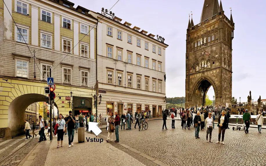 Vstup do interaktivního muzea Story of Prague