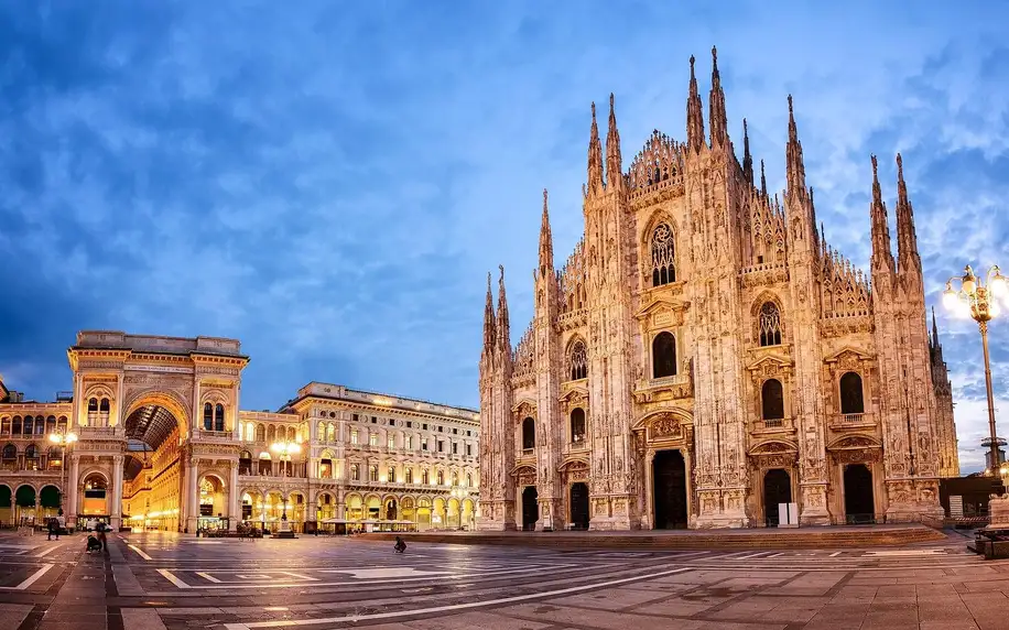 Itálie - Milán letecky na 6 dnů, snídaně v ceně