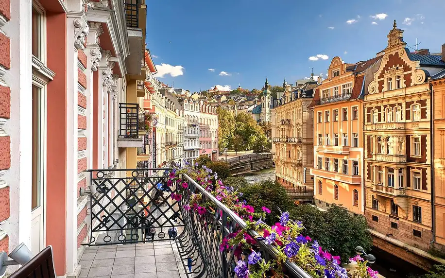 Elegantní hotel v srdci Karlových Varů s wellness