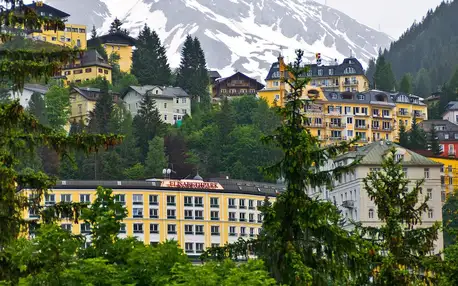 Bad Gastein: 4* Hotel Elisabethpark s polopenzí a wellness