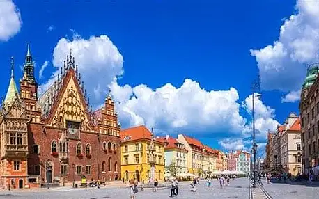 Polsko - Vratislav na 3-31 dnů, snídaně v ceně