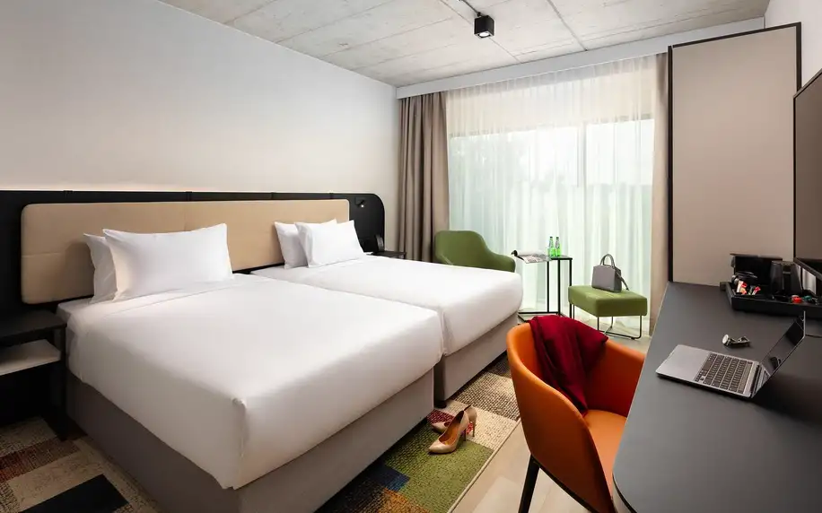 Moderní hotel u centra Krakova se snídaněmi