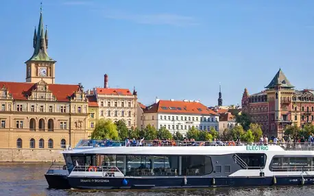 50minutová plavba po Vltavě pro děti i dospělé