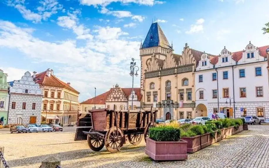 Jižní Čechy: LH Hotel Dvořák Tábor **** se snídaní/polopenzí, wellness centrem a slevou na parkování a koupel