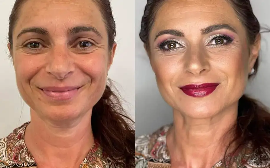 Kurz líčení s profesionální make-up artistkou pro 1 i 2 os.