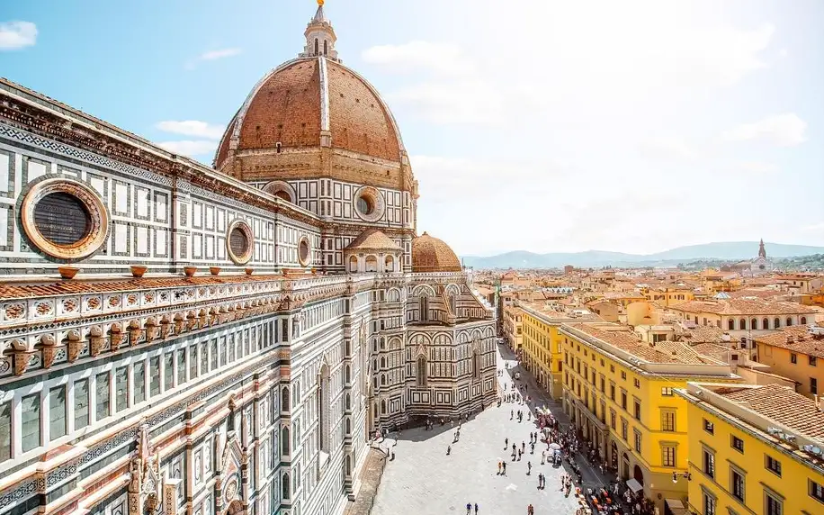 Itálie - Florencie letecky na 5 dnů, snídaně v ceně