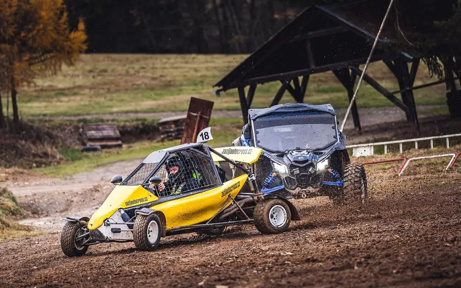 Jízda v buggy na autocrossové dráze: 3–10 kol