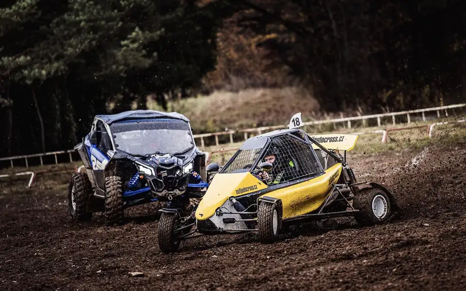 Jízda v buggy na autocrossové dráze: 3–10 kol