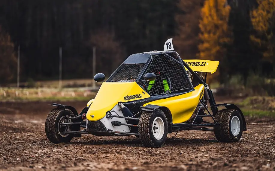 Jízda v buggy na autocrossové dráze: 3–10 kol