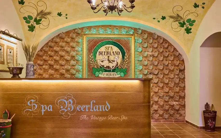 Pivní lázně Spa Beerland v Plzni s neomezenou konzumací piva Pilsner Urquell