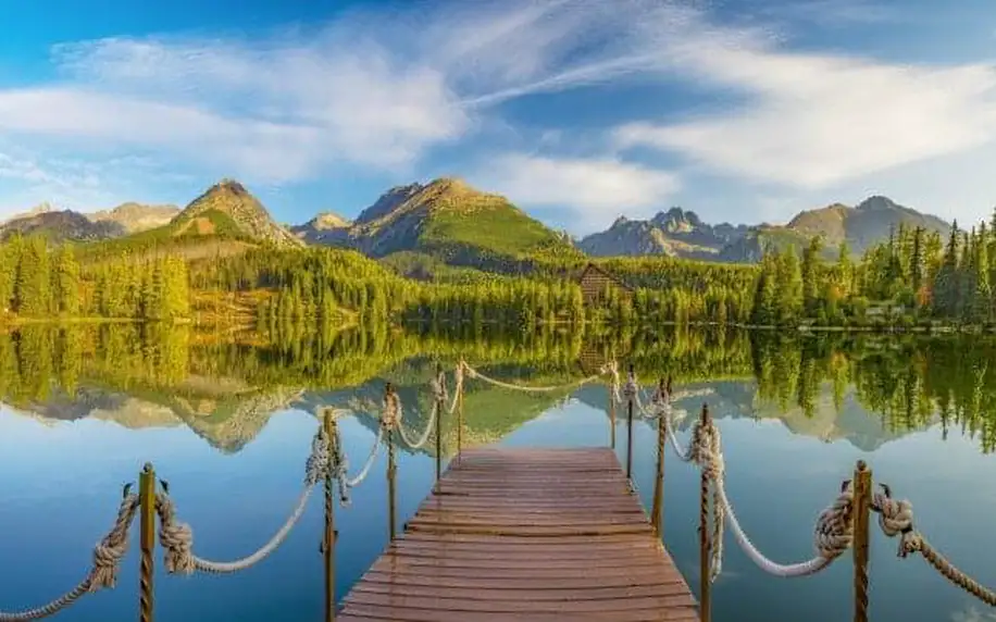 Vysoké Tatry ve Vile Hana se snídaní či polopenzí, welcome drinkem a slevou do aquaparku