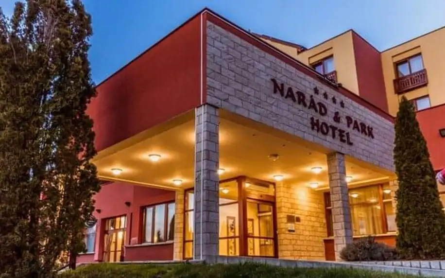Maďarsko u pohoří Mátra: Hotel Narád Park **** s polopenzí a neomezeným wellness (bazény, sauny) + fitness