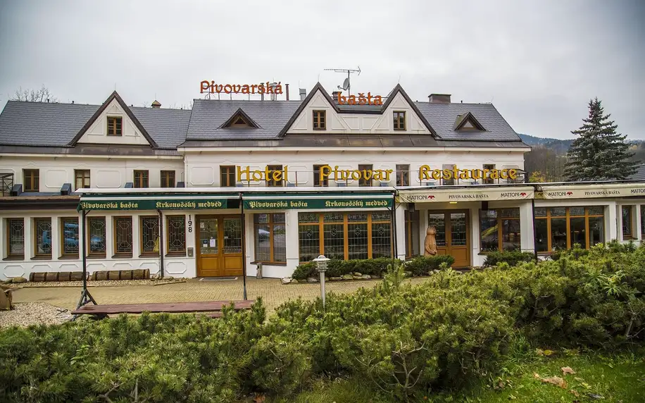 Hotel s pivovarem v Krkonoších: jídlo i možnost exkurze