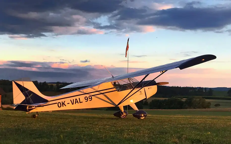 Adrenalinový let moderním českým letadlem