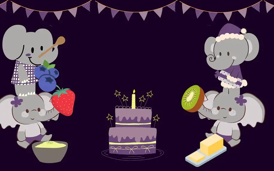 Jak sloni pekli dort: zábavná šifrovací hra pro děti