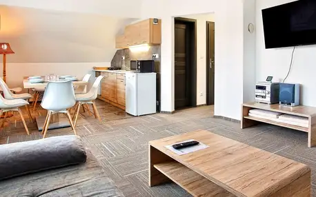 Liptovský Mikuláš: moderní apartmány s terasou