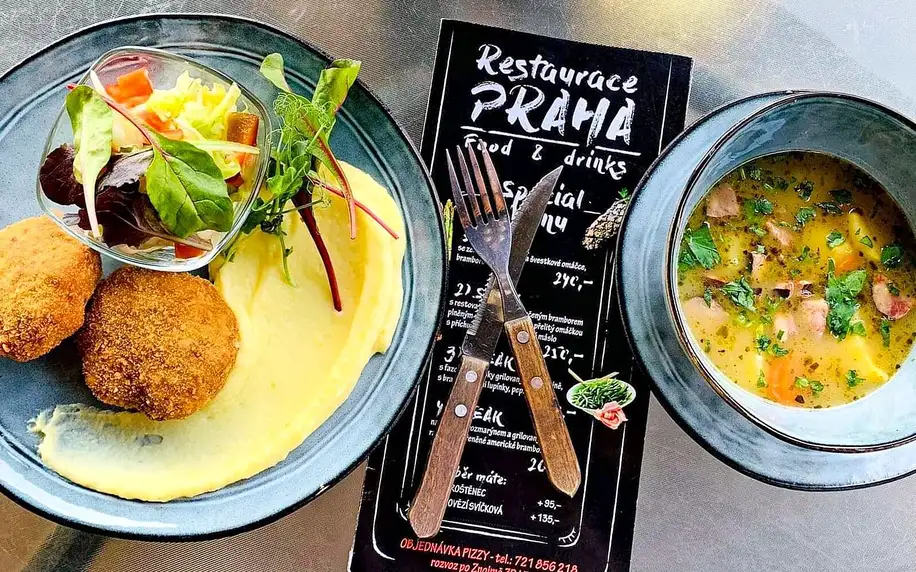 Restaurace Praha: otevřené vouchery na cokoli z nabídky