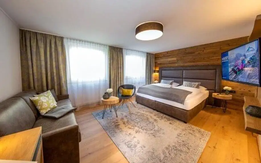 Zell am See u Zellského jezera v luxusním Hotelu Grüner Baum **** s wellness a polopenzí + slevová karta