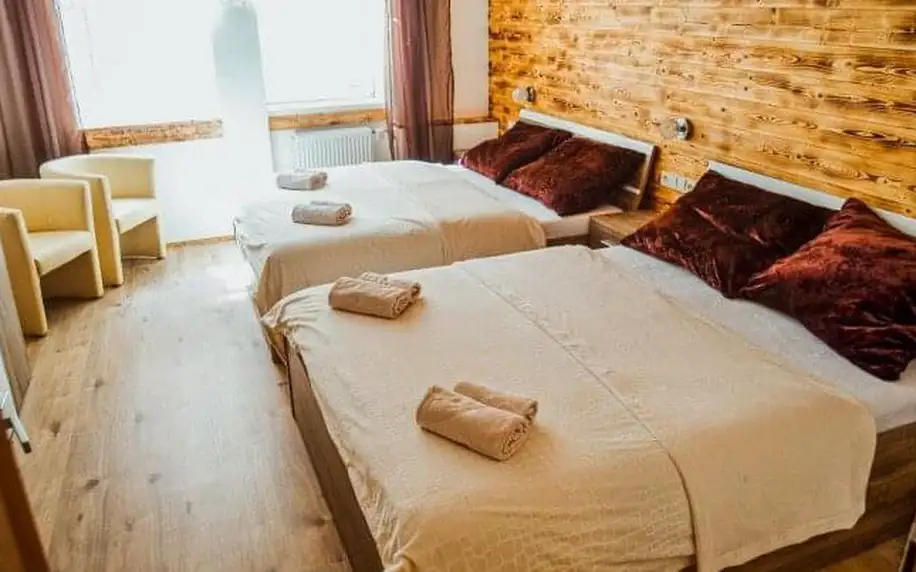 NP Krkonoše: Rokytnice nad Jizerou v Hotelu Krakonoš *** se snídaní formou bufetu a vstupem do sauny