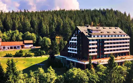 Moderní hotel na Šumavě s wellness a polopenzí